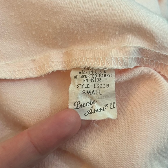 3/$30 Vintage Satin & Lace Nightgown - Picture 9 of 10